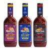 Famous Dave's BBQ Variety Pack With Devil's Spit, Sweet & Zesty and Rich & Sassy, Grill, Smoke, Bake, 20 Ounce 3-Pack view 1