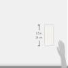 Sunnote Zipper Plastic Bags, 19.9 inches (487 cm), Vertical, B6, 12 Pieces, Set of 10 view 3