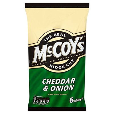 McCoy's Cheese & Onion Multipack 6 x 30g