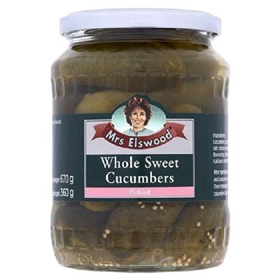 Mrs Elswood Whole Sweet Cucumbers 670g