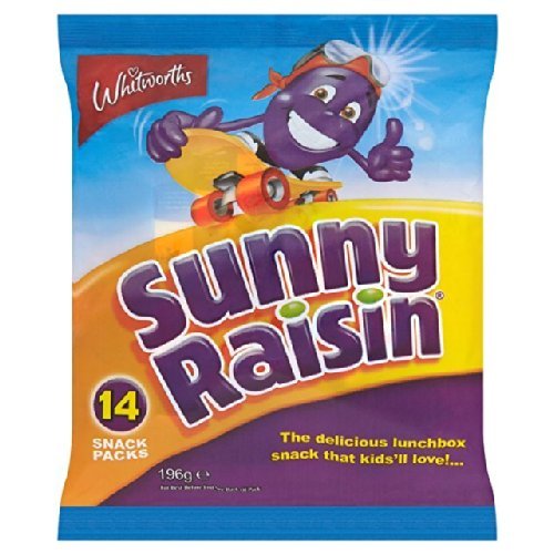 Whitworths Sunny Raisins 14 x 14g