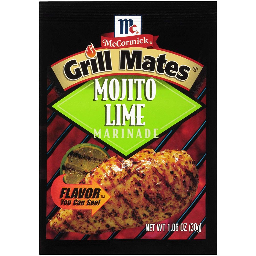 McCormick Marinade Mojito Lime 1.06 OZ (Pack of 24)