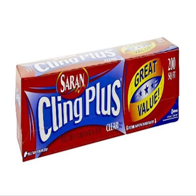 Saran Cling Plus Plastic Food Wrap