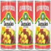 La Preferida Beef & Pork Tamales (Hearty Mexican Canned Tamales in Red Sauce)  No Artificial Colors or Preservatives, Just Heat and Enjoy, 15oz (Pack of 24) view 1