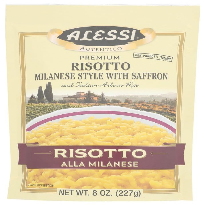 ALESSI RISOTTO AL MILANTA, 8 OZ
