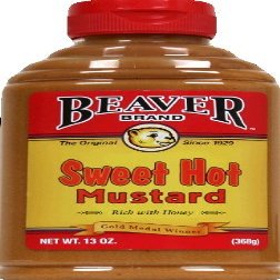 Beaver Mustard Sqz Sweet Hot