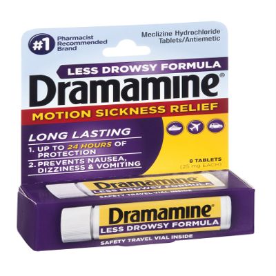 Dramamine Less Drowsy Motion Sick 8 Tb