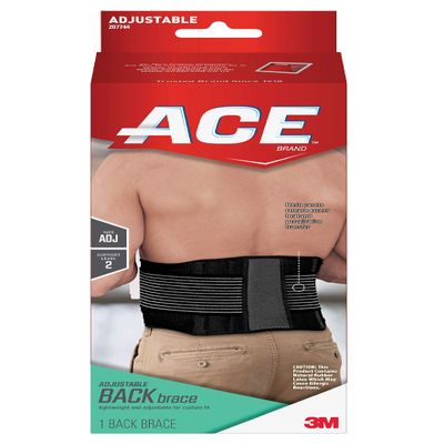 ACE BACK BRACE 1SZ ADJ 207744