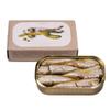 Canned Small Sardines in Extra Virgin Olive Oil by Jose Gourmet, Wild Caught Portuguese Sardines, Canned Fish, Sustainable Seafood Snacks, Omega 3, Fair Trade, 90g Can view 1