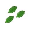 Cake / Cupcake Decoration Edible Green Wafer Paper Leaves 50 count view 1