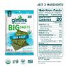 Gimme Seaweed Organic Premium Roasted Seaweed Big Sheets, Sea Salt, Keto, Vegan, Gluten-Free, Great Source of Omega3s and Iodine, Healthy On-The-Go Snack for Kids and Adults, 0.92oz (Pack of 10) view 4