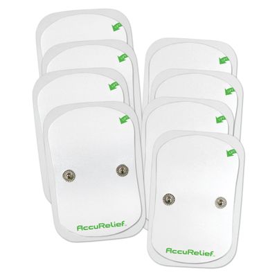 AccuRelief Wireless TENS Electrotherapy Pain Relief System Supply Kit (Packaging May Vary), Works with AccuRelief Wireless Remote Control TENS Device (ACRL-9000), 2 Pair (Pack of 1)