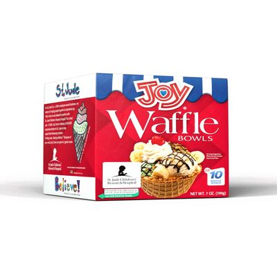 Joy Waffle Bowl Cone, 10 ct, 3 pk