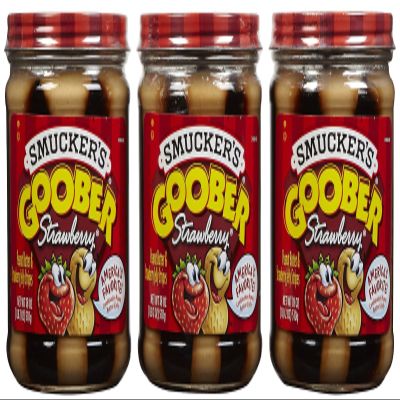 Smucker's Goober PB & Strawberry Jelly Stripes - 18 oz - 3 pk