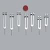 Chakra Tuning Forks Set - 7 Tuning Forks Weighted with Pouch and Free Activator view 1