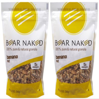 Bear Naked 100% Natural Granola - Banana Nut - 12 oz - 2 pk