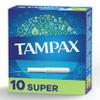 Tampax Tampons, Super, 10-ct view 1