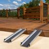 5.5'-10' Silver Spring Adjustable Mobility Telescoping Track Ramps for Wheelchairs and Scooters, 600 lbs. Capacity view 2