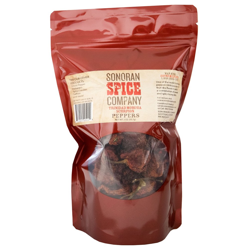 Trinidad Moruga Scorpion Peppers (2 Oz)