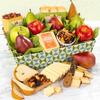 A Gift Inside Congratulations Cheese and Nuts Classic Fruit Basket view 3