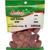 Sadaf Red Dates Anab - Red Dates for Cooking & Snacking - Jujube Snack - Datiles - Kosher - 3 Oz Resealable Bag view 1