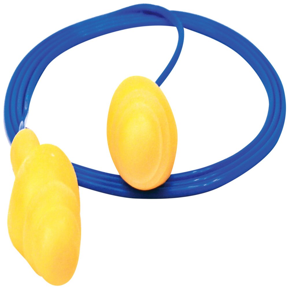3M 93248 VP340-4004 E-A-R Ultrafit Corded Earplugs in Vending Pack, 5 Earplugs in Each Pack, Elastomeric Polymer, One Size