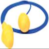3M 93248 VP340-4004 E-A-R Ultrafit Corded Earplugs in Vending Pack, 5 Earplugs in Each Pack, Elastomeric Polymer, One Size view 1