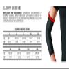 Tommie Copper Women's Recovery Vantage Elbow Sleeve, Black, Large view 2