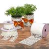 1 1/2"(38mm) X 25 Yards White LYardsia Ribbon view 2