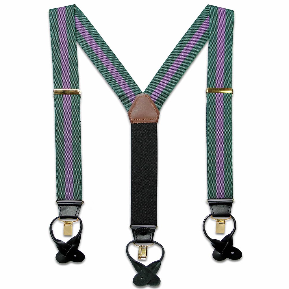 Green and Purple Braces