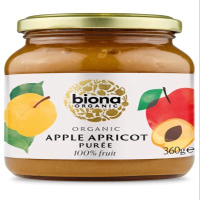 Biona Organic - Apple & Apricot Puree - 360g