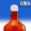 GMS Press in Bottle Adapter Plug for Oral Medication Syringes and Liquid Medication - Reusable BPA Free Plastic - Large, 24mm to 28mm for 12 and 16 oz Bottles (25 Count) view 3
