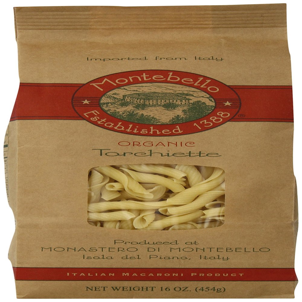 Montebello Organic Torchiette, 16 Ounce, 4 Count