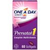One A Day Women's Prenatal 1 Multivitamin Including Vitamin A, Vitamin C, Vitamin D, B6, B12, Iron, Omega-3 DHA & more, Tablet,Softgels, 60 Count - Supplement for Before, During, & Post Pregnancy view 1