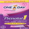One A Day Women's Prenatal 1 Multivitamin Including Vitamin A, Vitamin C, Vitamin D, B6, B12, Iron, Omega-3 DHA & more, Tablet,Softgels, 60 Count - Supplement for Before, During, & Post Pregnancy view 2