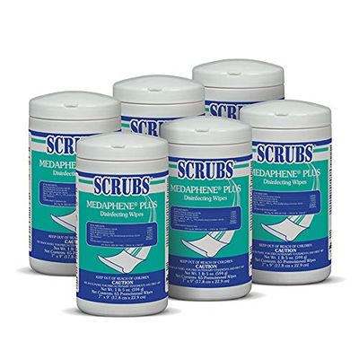 42230 SCRUBS Hand Cleaner Towels 6/PK