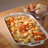 Staub Ceramic Rectangular Baking Dish 10.5 x 7.5-inch White view 3