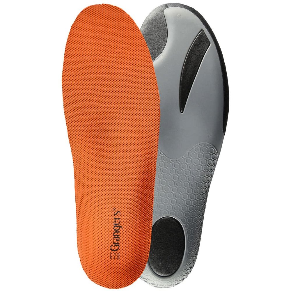 Granger's Men's G20 Trek Insoles, Orange/White/Black, Size 10