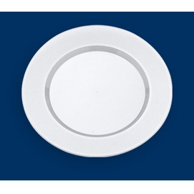10 1/4 Inch Concord Plastic Clear Full Size Dinner Plate 150 CT