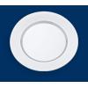 10 1/4 Inch Concord Plastic Clear Full Size Dinner Plate 150 CT view 1