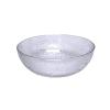 12 Inch Reusable Plastic Hammered Bowls 6 CT view 1