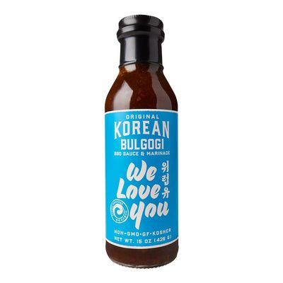 Original Korean Bulgogi Kalbi Galbi BBQ Marinade & Sauce Gluten-free, Non-GMO, Vegan, OU Kosher 15oz (pack of 1)