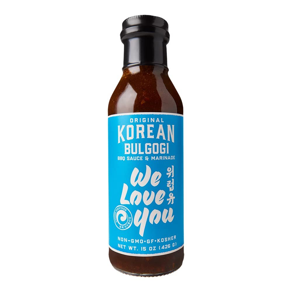 Original Korean Bulgogi Kalbi Galbi BBQ Marinade & Sauce Gluten-free, Non-GMO, Vegan, OU Kosher 15oz (pack of 1)