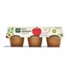 365 by Whole Foods Market, Organic Unsweetened Apple Sauce Cups, 4 Ounce (Pack of 6) view 1