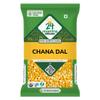 24 Mantra Organic Unpolished Bengalgram/Kandi Pappu/Chana Dal - 100% Organic | Chemical Free & Pesticides Free | Unadulterated (500 G (Pack Of 1)) view 1