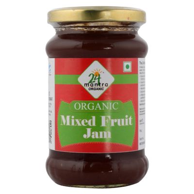 24 Mantara 24 Mantra Organic Mixed Fruit Jam - 12.35 Oz,, ()