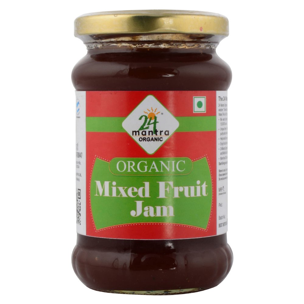 24 Mantara 24 Mantra Organic Mixed Fruit Jam - 12.35 Oz,, ()
