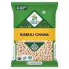 24 Mantra Organic Unpolished Kabuli Chana/White Chickpeas/Chole - Chemical Free & Pesticides Free | Adds Variety To Your Menu | Goodness Intact (2lb, pack of 1) view 1