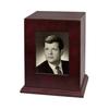 Wood Cremation Urn - Rosewood Vertical Photo view 1