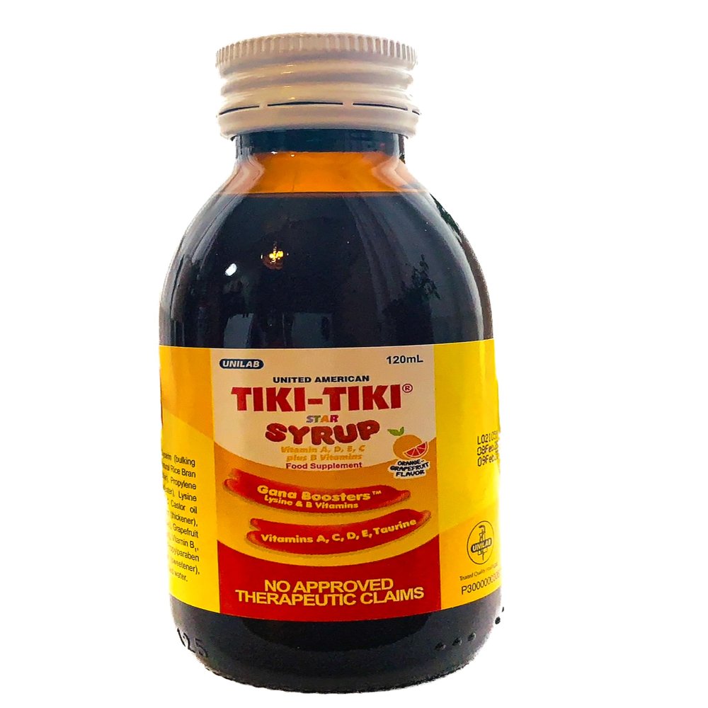 Tiki-Tiki Star Plus Syrup 120ml